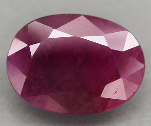 Piedra preciosa de rubí natural genuina grande y hermosa de 2,27 ct
