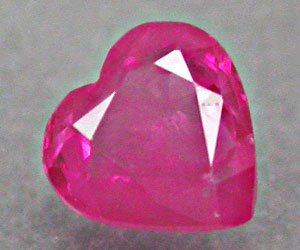 0,28 ct Extremadamente raro rubí mogok natural genuino de Birmania - 3