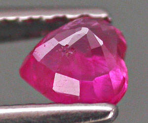 0,28 ct Extremadamente raro rubí mogok natural genuino de Birmania - 2