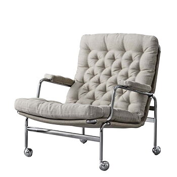Karin 73 Armchair (Flax linnen) - Dux