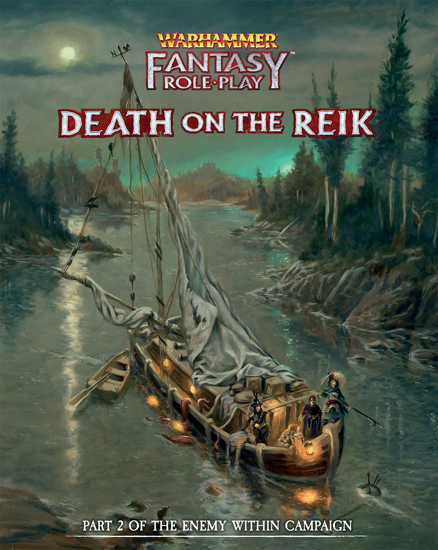Warhammer Fantasy Roleplay: Death on the Reik - Enemy Within Vol 2 + PDF