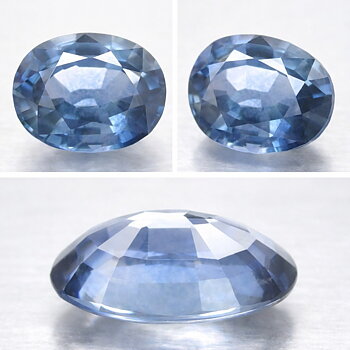 1.20 ct luxurious perfect genuine natural blue sapphire