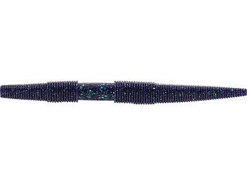 Westin Stick Worm har en unik v-formad kropp som ger vibrationer medan betet sjunker mot botten. Mask för abborre. purple