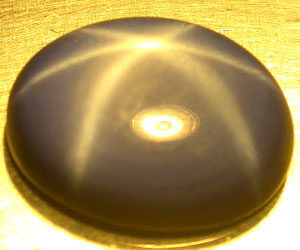 Piedra preciosa de zafiro estrella natural de lujo enorme de 14,02 ct - 3