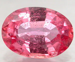Piedra preciosa de zafiro padparadscha natural genuino de lujo de 0,91 ct