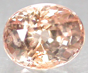0,43 ct Extremadamente raro zafiro padparadscha genuino sin tratar - 3