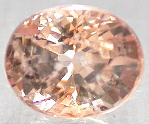 0,43 ct Extremadamente raro zafiro padparadscha genuino sin tratar