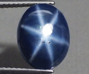 5.47 ct large luxurious amazingly beautiful natural blue star sapphire - 2