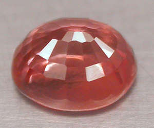 Piedra preciosa de zafiro padparadscha natural genuino extremadamente raro de 0,64 ct - 2