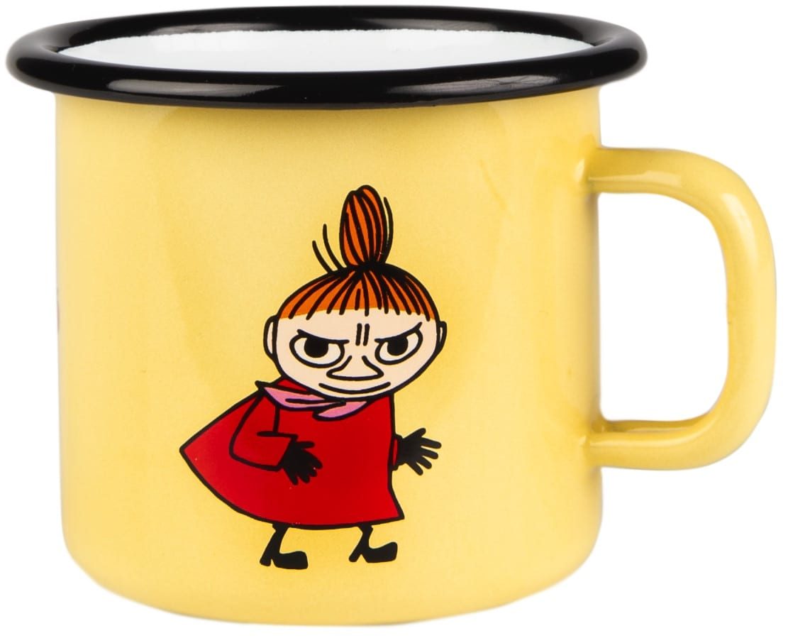 Mumin emaljmugg 2,5 dl - Lilla My, Retro