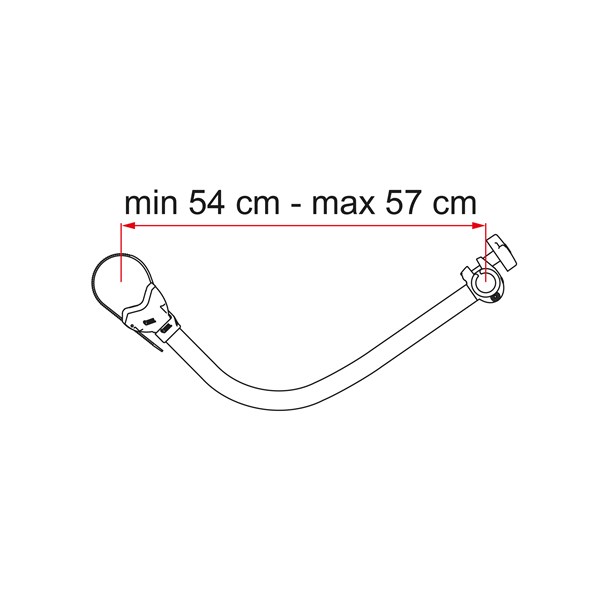 Fiamma Carry-Bike, Block Pro 4, för 4:e cykeln