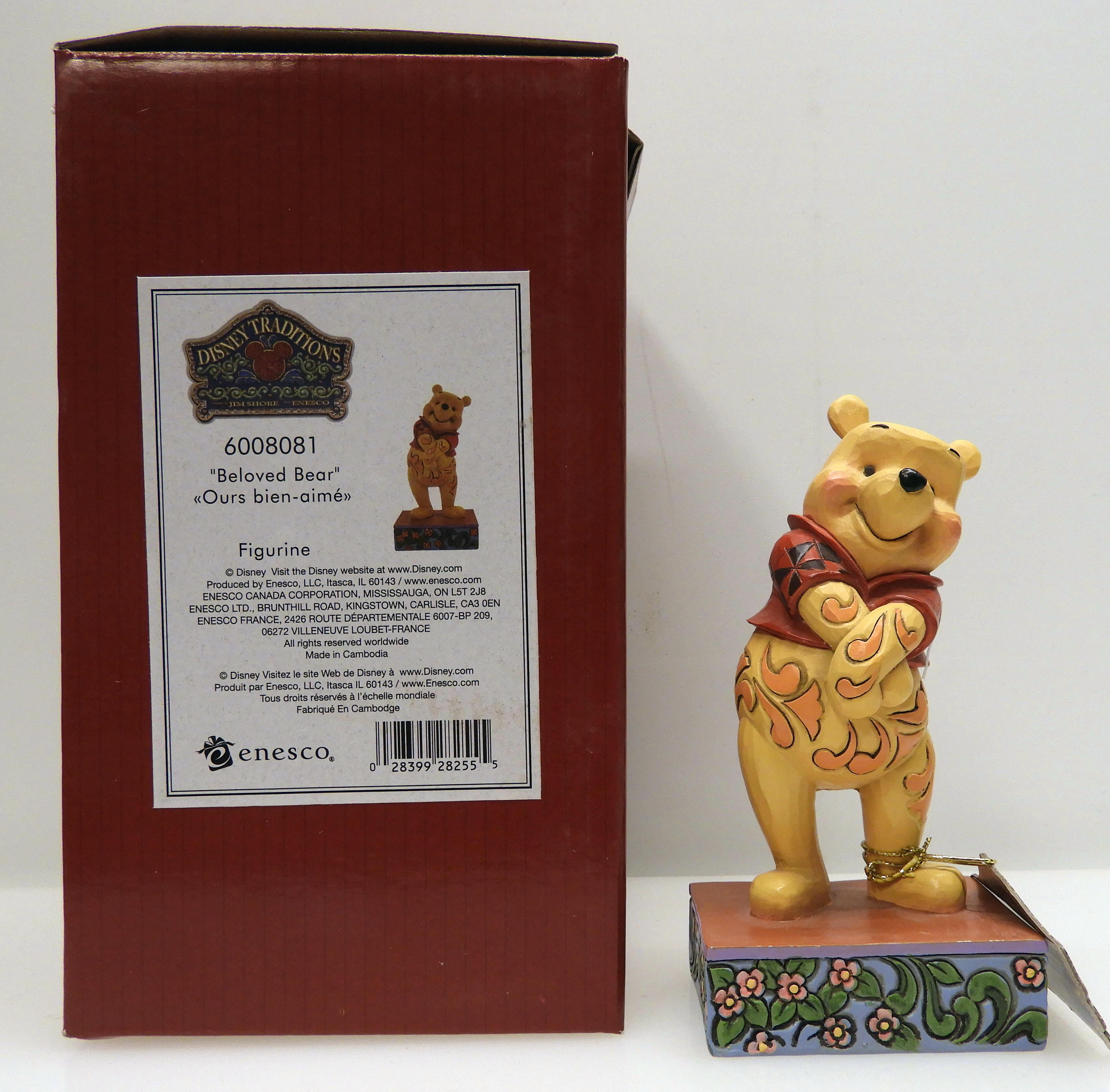 Jim Shore Figurin - Winnie The Pooh - Beloved Bear - 2