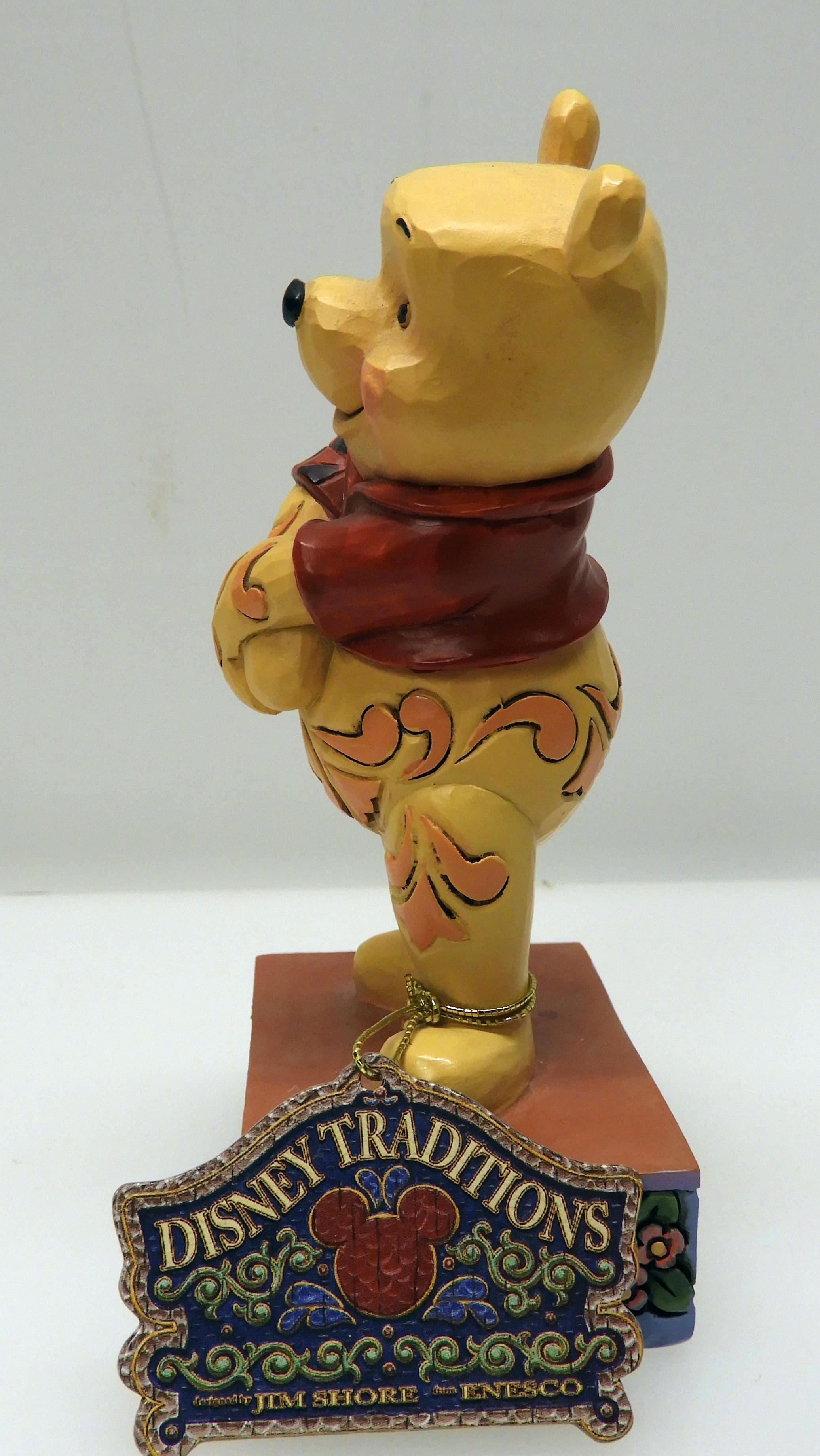 Jim Shore Figurin - Winnie The Pooh - Beloved Bear - 3