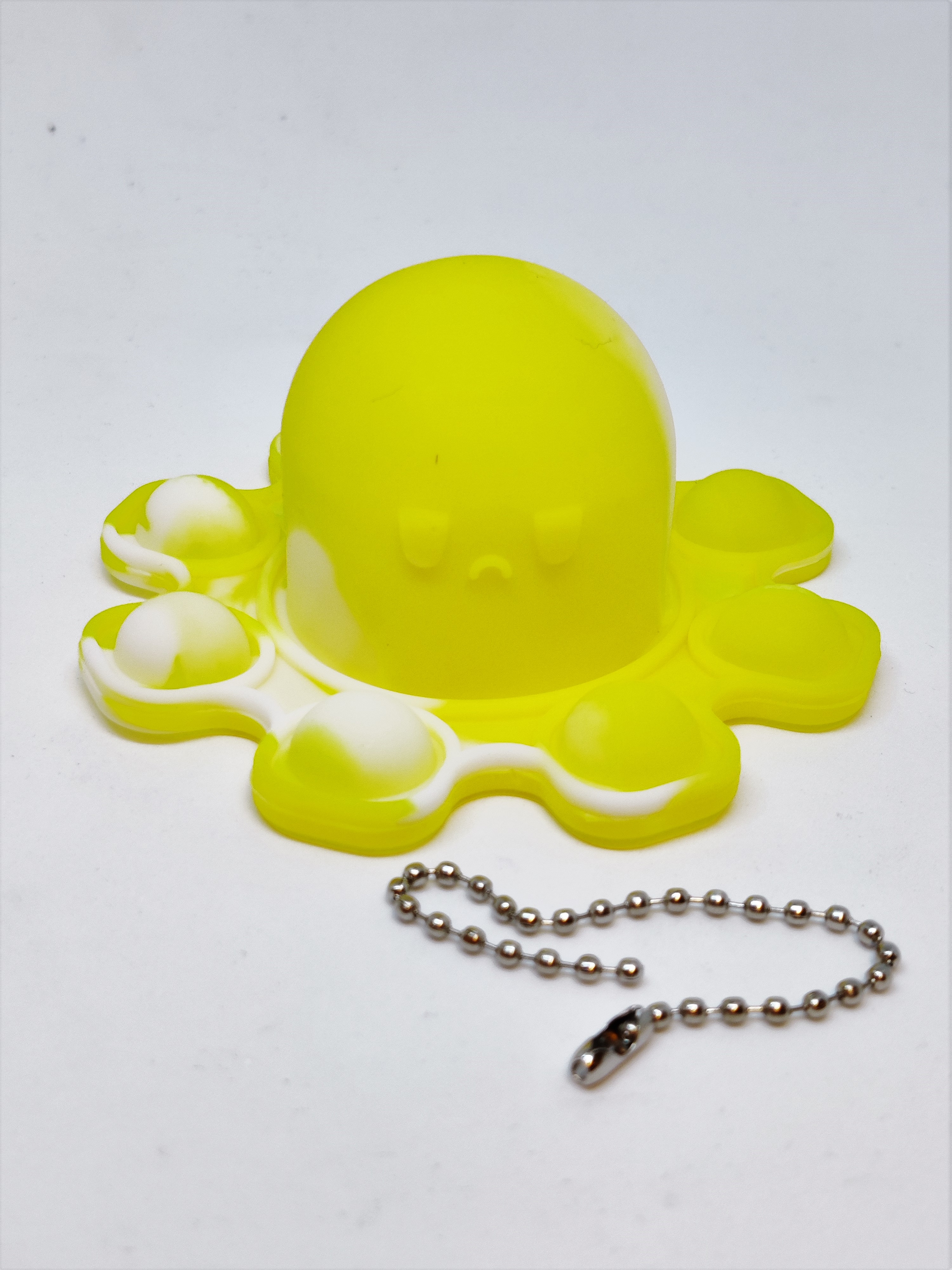 Fidget Pop toy, reversible octopus, mustekala 9 cm - 5