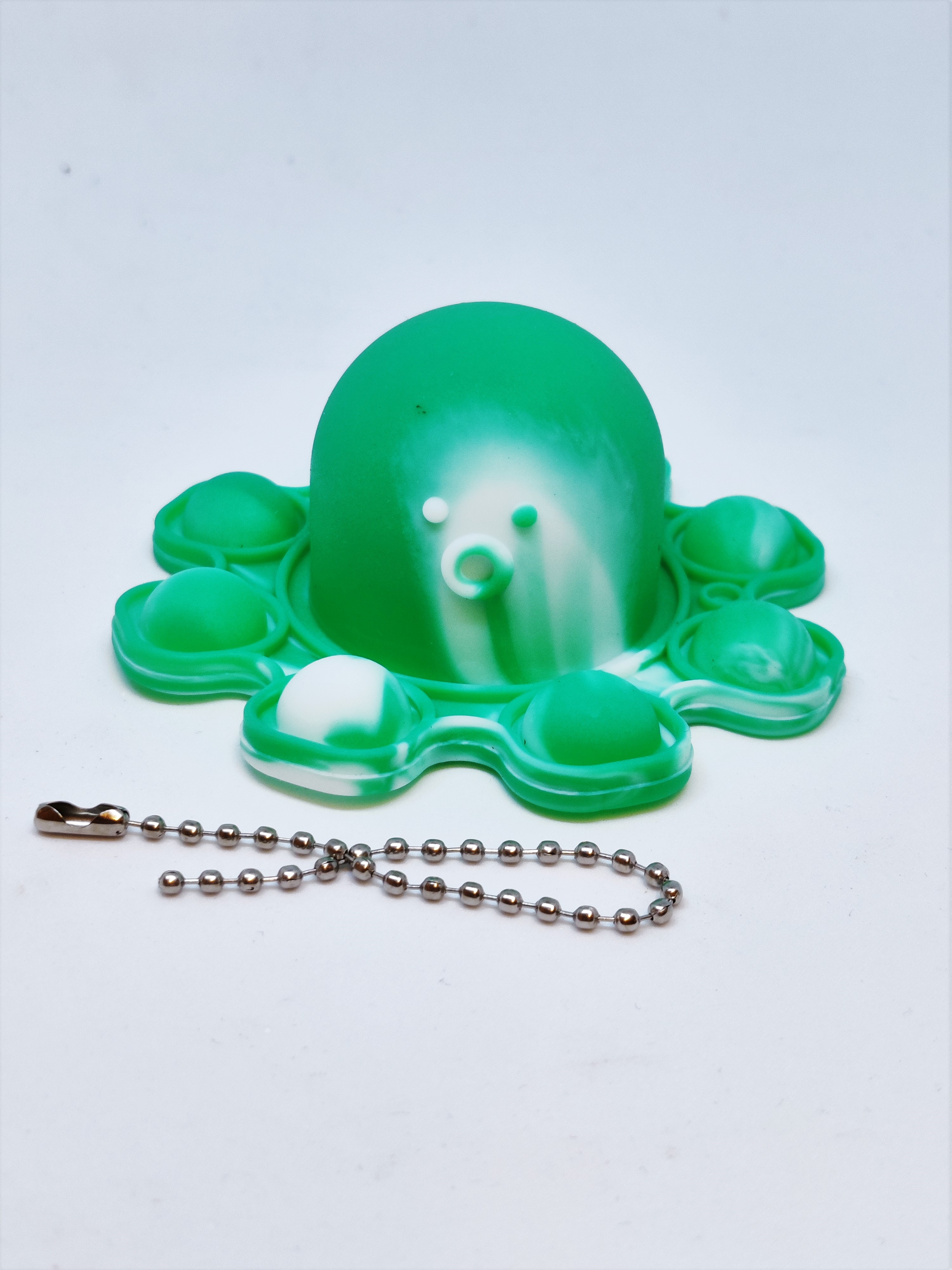 Fidget Pop toy, reversible octopus, mustekala 9 cm - 4