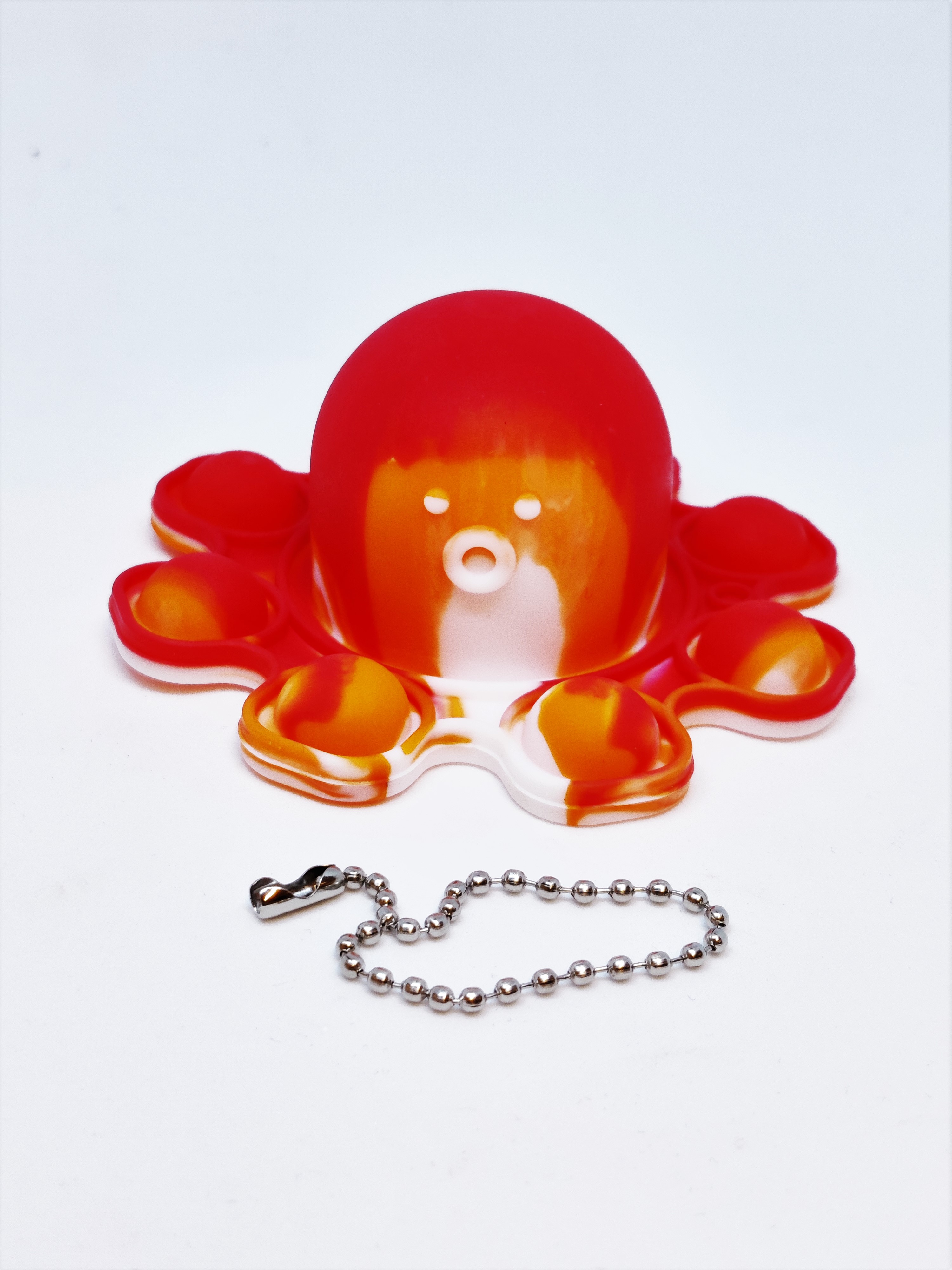 Fidget Pop toy, reversible octopus, mustekala 9 cm - 3