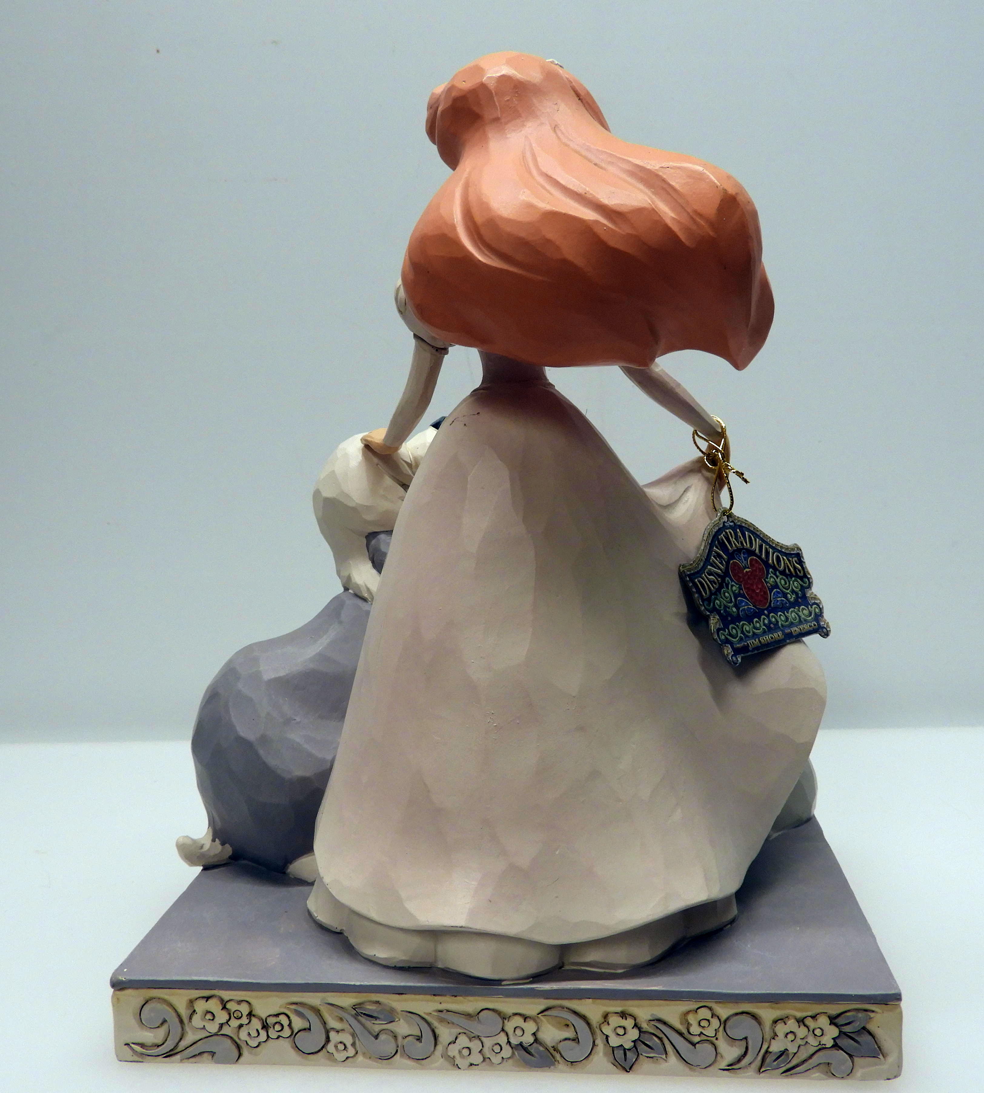 Disney traditioner Spirited Siren -White Woodland Ariel Figurine  - 5