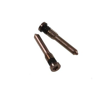 iPhone X/XS/XR/XS Max Bottenskruvar (2 st) - Guld