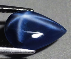 3,67 ct inusual increíblemente hermoso zafiro estrella azul natural - 3