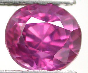 0,68 ct Raro natural sin tratar genuino zafiro rosa de Ceilán superior