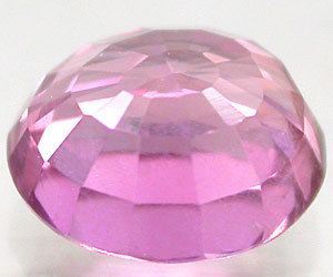 Piedra preciosa de zafiro rosa genuino sin tratar natural super rara de 0,88 ct - 2