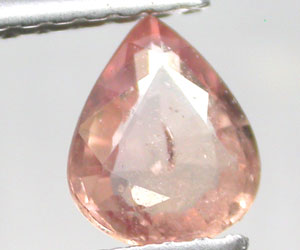 Zafiro padparadscha natural genuino extremadamente raro de 0,56 ct - 3