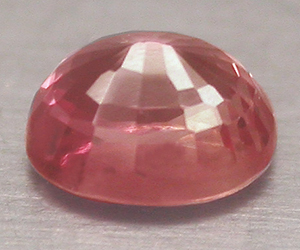 Zafiro padparadscha natural genuino extremadamente raro de 0,38 ct - 2