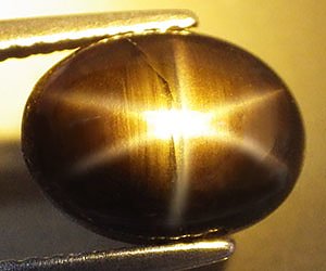 Zafiro estrella genuino natural sin tratar raro de 3,00 ct