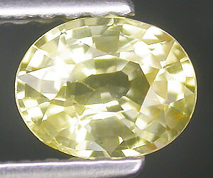 0.70 ct Luxurious top shine genuine yellow sapphire perfect jewelry stone