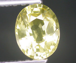 0.70 ct Lujosa piedra de joyería perfecta de zafiro amarillo genuino con brillo superior - 3