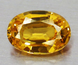 0.71 ct Sparkling beautiful natural top yellow sapphire gemstone - 3