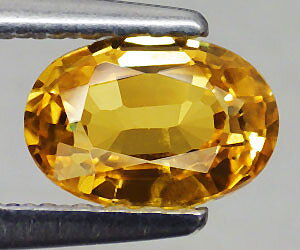0.71 ct Sparkling beautiful natural top yellow sapphire gemstone