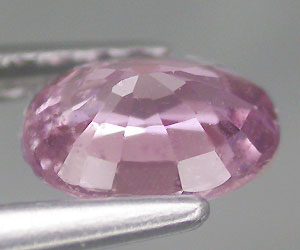 0,74 ct Rara piedra preciosa genuina de zafiro rosa con brillo superior - 2