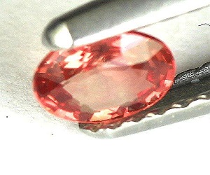 0.29 ct Extremely rare genuine natural padparadscha sapphire gemstone - 3