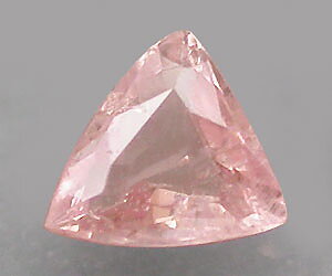 Zafiro padparadscha natural genuino extremadamente raro