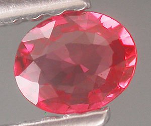 Zafiro padparadscha natural genuino extremadamente raro de 0,27 ct