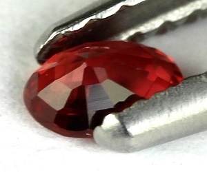 0.25 ct ovanlig naturlig padparadscha safir ädelsten - 2