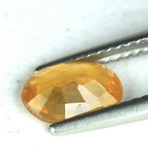 1.33 ct vacker äkta naturlig gul safir ädelsten - 2