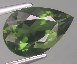 Moldavita natural genuina extremadamente rara de 2,18 ct - 2