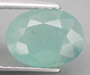 Piedra preciosa de grandidierita natural genuina extremadamente rara de 1,18 ct