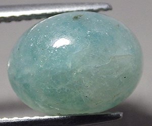 Piedra preciosa de grandidierita genuina extremadamente rara grande de 4,60 ct
