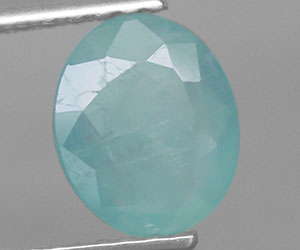0.72 ct Piedra preciosa de grandidierita genuina extremadamente rara - 3