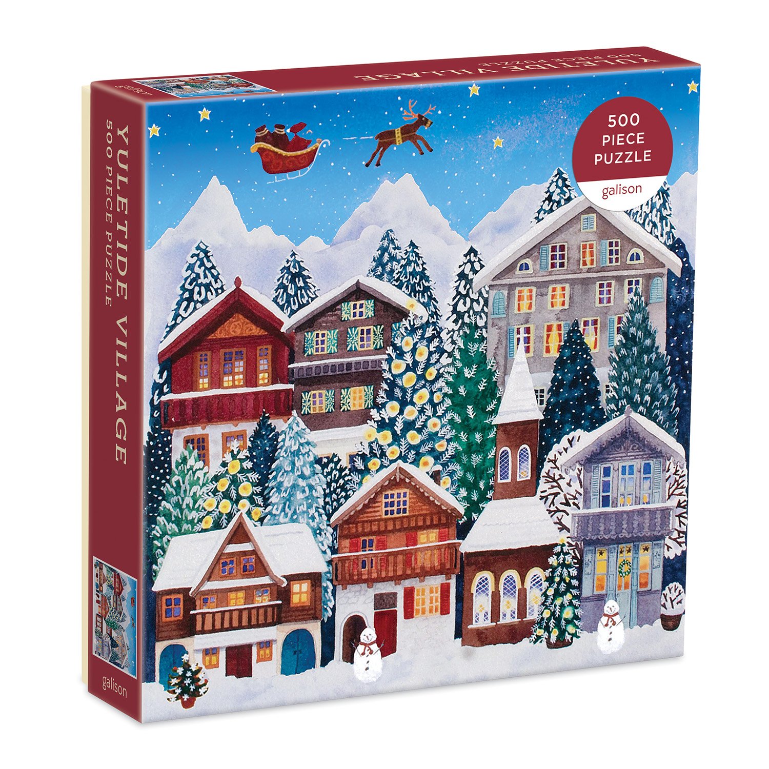 Yuletide Village 500 Piece Jigsaw Puzzle - 6