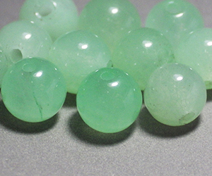 11 piedras preciosas de esmeralda naturales genuinas redondas grandes - 2