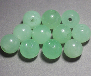 11 piedras preciosas de esmeralda naturales genuinas redondas grandes - 3