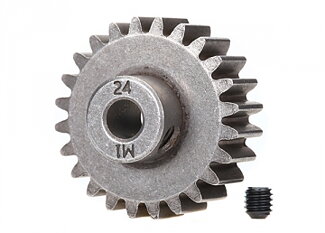 Traxxas 6496X Pinion Gear 24T 1.0M Pitch for 5mm shaft