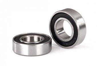 Traxxas 5118A Ball bearing 8x16x5mm Black Rubber Sealed (2)