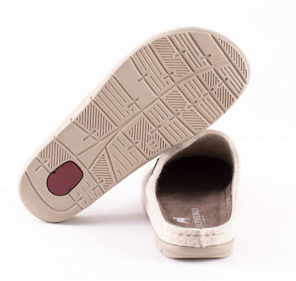 Ulltoffel Annsofie i beige från Shepherd - 4