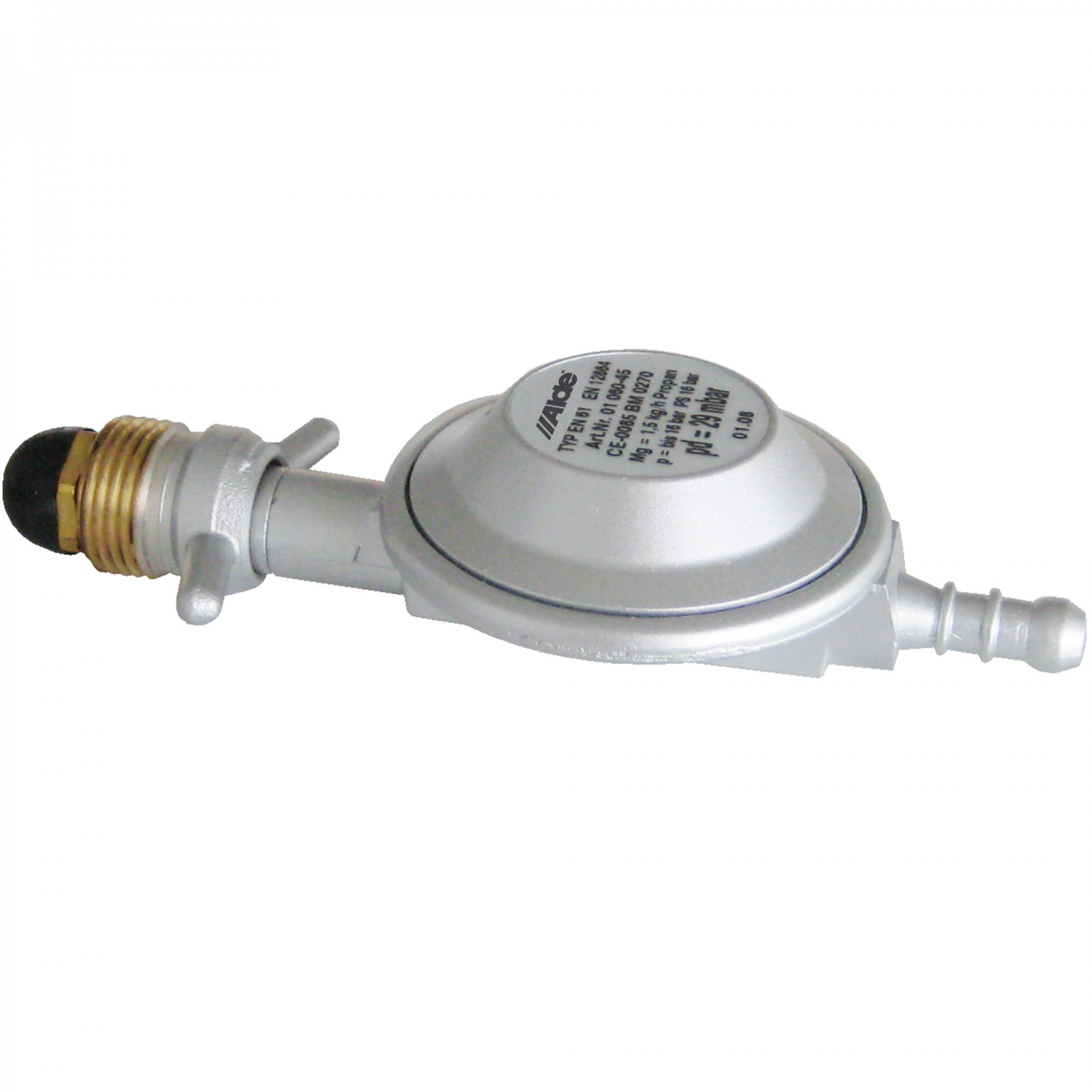 Reduceringsventil POL (G.10) - D 8 mm slangnippel 50mbar
