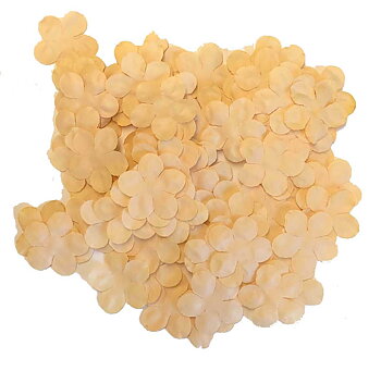 Pappersblommor creme 100-p